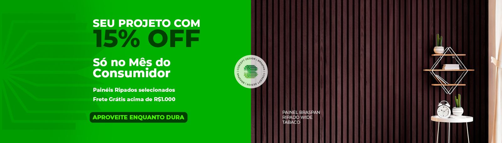 15% Off M&ecirc;s do Consumidor